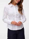 Vero Moda Camicia Casual Donna 10347795 Bright White - Bianco