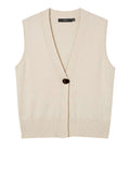 Vero Moda Gilet Donna 10347996 Birch - Avorio