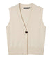vero moda gilet donna 10347996 birch avorio 160342701