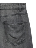 Vero Moda Jeans Wide Donna 10348180 Medium Grey Denim - Grigio