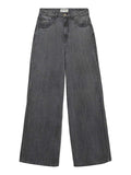 Vero Moda Jeans Wide Donna 10348180 Medium Grey Denim - Grigio