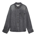 Vero Moda Camicia Jeans Awlucea Donna 10348191 Medium Grey Denim - Grigio
