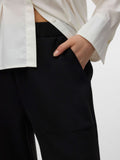 Vero Moda Pantalone Straight Vmbellis Donna 10348692 Black - Nero
