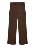 Vero Moda Pantalone Straight Vmbellis Donna 10348692 Chocolate Torte - Marrone