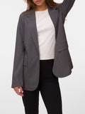 Vero Moda Blazer Donna 10348823 Dark Grey Melange - Grigio