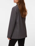 Vero Moda Blazer Donna 10348823 Dark Grey Melange - Grigio