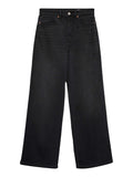 Vero Moda Jeans Wide Donna 10349326 Black Denim - Nero