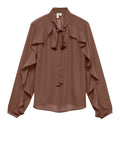 Vero Moda Blusa Donna 10349708 Cocoa Brown - Marrone
