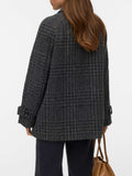 Vero Moda Cappotto Donna 10349963 Dark Grey Melange - Grigio