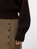 Vero Moda Pullover Vmkacy Donna 10350237 Chocolate Torte Melange - Marrone