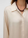 Vero Moda Camicia Casual Awdarcy Donna 10350327 Whitecap Gray - Bianco