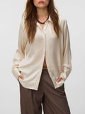 Vero Moda Camicia Casual Awdarcy Donna 10350327 Whitecap Gray - Bianco