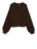 vero moda cardigan donna 10350372 chocolate torte code 012 marrone 162243409