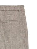 Vero Moda Pantalone Palazzo Awdarcie Donna 10350504 Walnut Herringbone - Avorio
