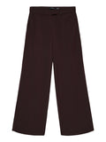 Vero Moda Pantalone Straight Donna 10350683 Chocolate Torte Stripe And Col - Marrone