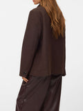 Vero Moda Cappotto Donna 10351051 Chocolate Torte Melange - Marrone