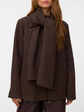 Vero Moda Cappotto Donna 10351051 Chocolate Torte Melange - Marrone