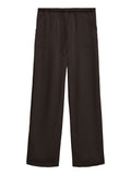 Vero Moda Pantalone Straight Donna 10351766 Chocolate Torte - Marrone