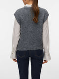 Vero Moda Gilet Donna 10353502 Dark Grey Melange Color Ref.40 - Grigio