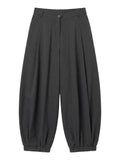 Vero Moda Pantalone Donna 10356678 Medium Grey Melange - Grigio