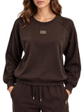 Yes Zee Felpa Donna F005NR00 Moro - Marrone