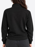 Yes Zee Felpa Zip Donna F009NR00 - Nero