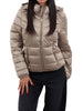 yes zee piumino donna j007m500 beige 166719464