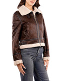 Yes Zee Giubbino Donna J023KJ00 Moro - Marrone