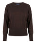 yes zee maglia donna m051ru00 moro marrone 164443452