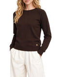 Yes Zee Pullover Donna M053RU00 Moro - Marrone