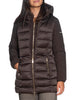 yes zee piumino donna o045m500 moro marrone 169060131