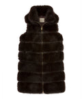 Yes Zee Gilet Donna O105KO00 Moro - Marrone
