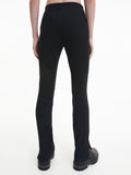 Pantalone Calvin Klein Slim Fit High Waist da Donna Nero