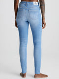 Jeans Calvin Klein da Donna Blu Denim