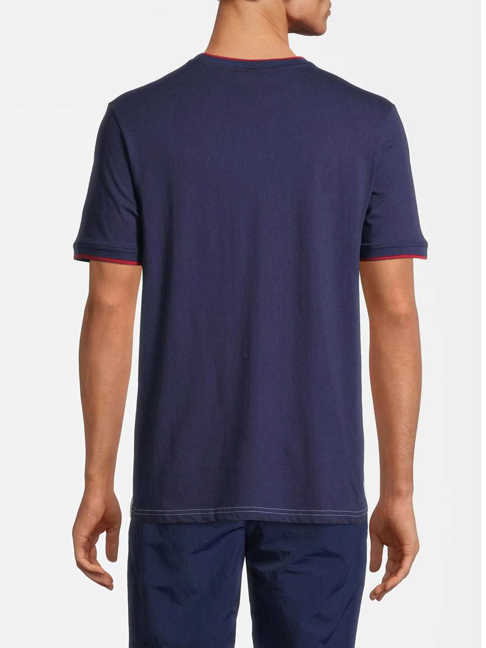 T-shirt Fila da Uomo Bianco/Blu