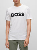 T-shirt Hugo Boss da Uomo - Bianco
