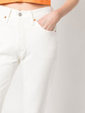 Jeans Donna 12501 White Worn - Bianco
