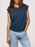 T-shirt Pepe Jeans da Donna - Blu