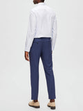 Pantalone Uomo 16087867 Navy Blazer Check - Blu