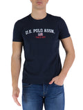 T-shirt Navy Uomo 49351-65042 Navy - Blu