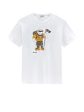 T-shirt Uomo CFWOTE0095MRUT3370 Bright White - Bianco