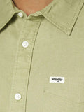 Camicia Wrangler da Uomo - Verde