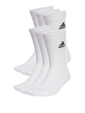 Calzini Adidas Cushioned Sportswear (6 Paia) Unisex - Bianco