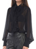 blusa aniye by ruffle blouse mina da donna nero 181543 3207980