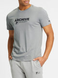 T-shirt Burbach Uomo FAM0509 Ultimate Gray - Grigio