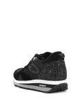Sneakers Wen 0153 Low W Leather Satin Donna AGW015302 - Nero