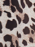 Camicia Donna W3YH52WD8G2 Jaguar Cat Print - Maculato