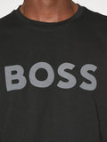 T-shirt Hugo Boss Thinking da Uomo - Nero