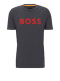 T-shirt Hugo Boss Thinking da Uomo - Grigio