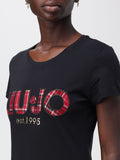 T-shirt Liu Jo da Donna - Nero